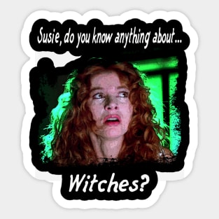 Witching Hour Wardrobe Suspirias Movie T-Shirts, Conjure the Allure of the Supernatural Dance Academy Sticker